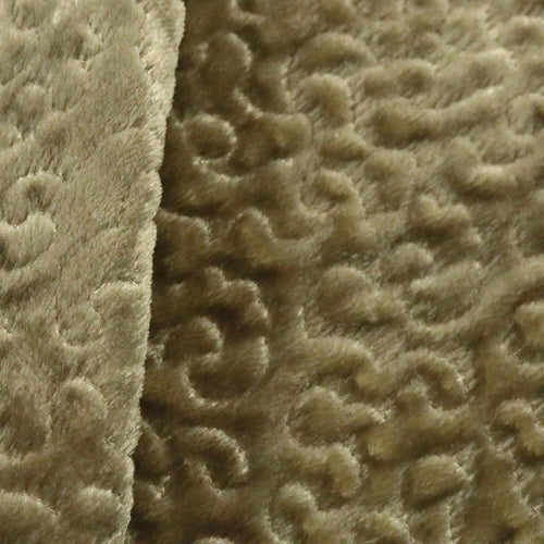 Monte Carlo, Monaco -Embroidered design on a metallic panne velvet