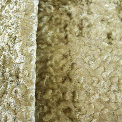 Monte Carlo, Monaco -Embroidered design on a metallic panne velvet