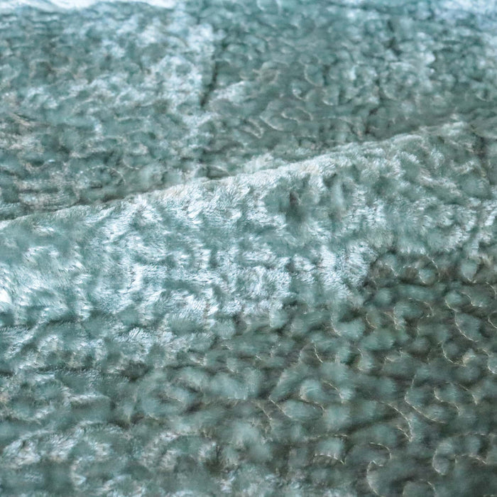 Monte Carlo, Monaco -Embroidered design on a metallic panne velvet
