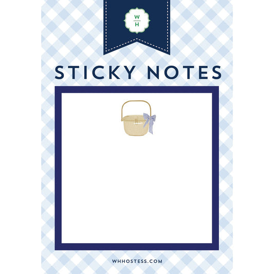 Nantucket Basket Sticky Notes