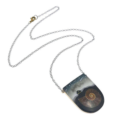 Necklace - Forgotten Seas Ammonite (House) by Fernworks