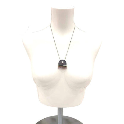Necklace - Moon Rays Crystal (Brass) by Fernworks