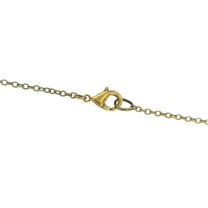 Necklace - Pines Crystal (Brass) by Fernworks