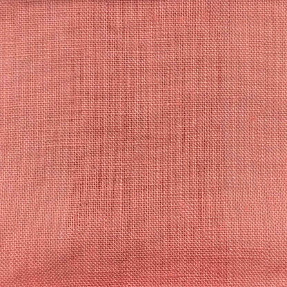 Brighton - 100% Linen Fabric Window Curtain & Drapery Fabric by the Yard - Available in 48 Colors - Rouge - Top Fabric - 9