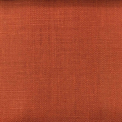 Brighton - 100% Linen Fabric Window Curtain & Drapery Fabric by the Yard - Available in 48 Colors - Tomato - Top Fabric - 7