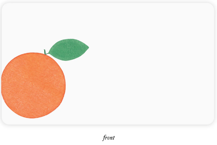 Orange Grove Little Notes