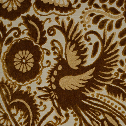 OTOMI - MEXICAN OTOMI PATTERN CUT VELVET UPHOLSTERY FABRIC BY THE YARD