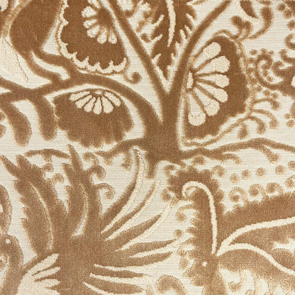 OTOMI - MEXICAN OTOMI PATTERN CUT VELVET UPHOLSTERY FABRIC BY THE YARD