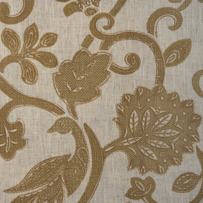 PHOEBE - JACOBEAN FLORAL PRINT UPHOLSTERY FABRIC BY THE YARD
