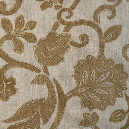 PHOEBE - JACOBEAN FLORAL PRINT UPHOLSTERY FABRIC BY THE YARD