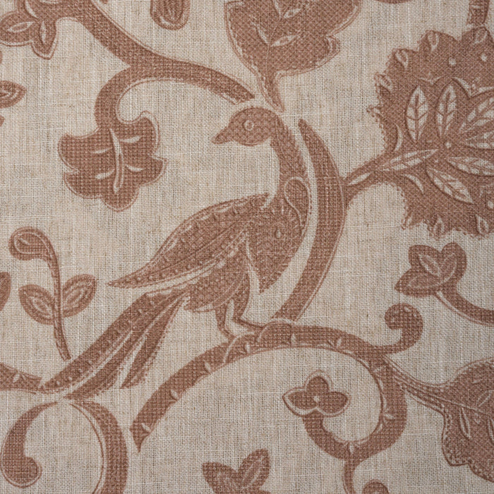 PHOEBE - JACOBEAN FLORAL PRINT UPHOLSTERY FABRIC BY THE YARD