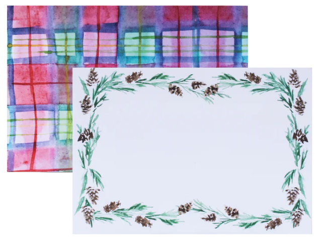 Pinecone Flat Notecards