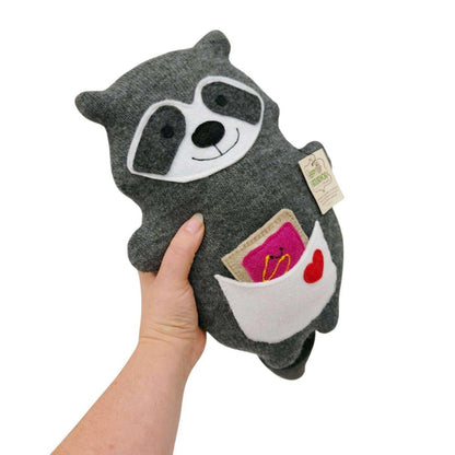 Plush - Happy Raccoon (Toaster Pastry) by The Happy Groundhog Studio