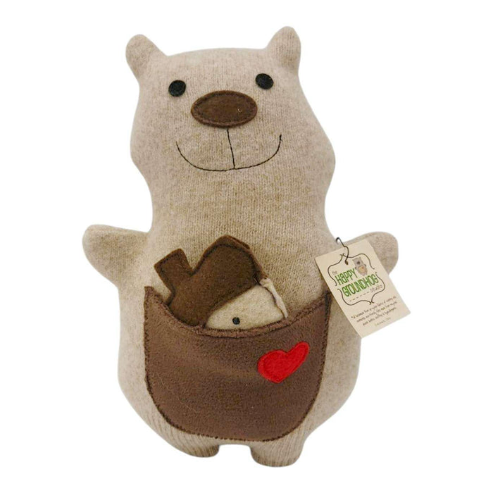 Plush - Happy Squirrel (Acorn) by Happy Groundhog Studios