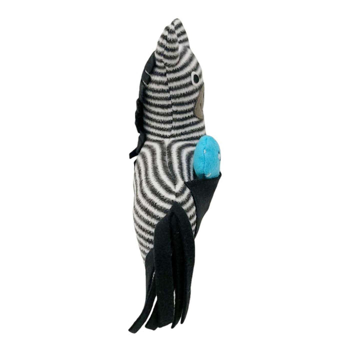 Plush - Happy Zebra (Ice Cream) by The Happy Groundhog Studio