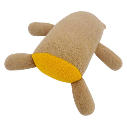 Plush - Light Brown Bear (Yellow Ears) by Mr. Sogs