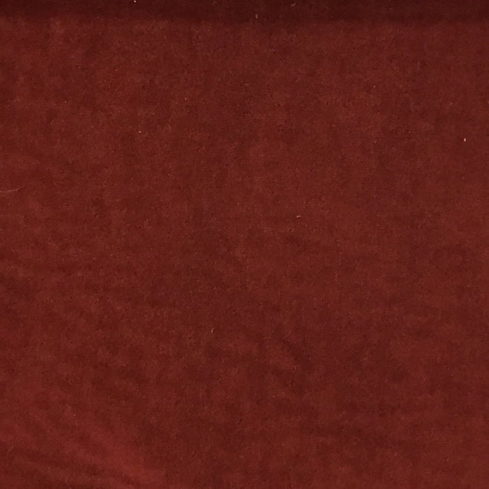 Royce - Solid Plush Padded Velvet Fabric Upholstery Fabric by the Yard - Available in 14 Colors - Rouge - Top Fabric - 3