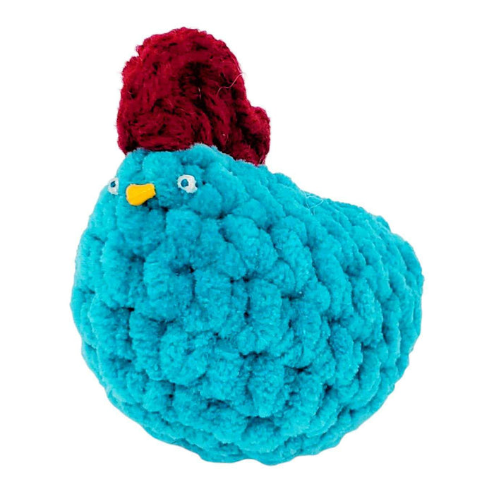 Plush Toy - Pocket Chicken (Teal - Assorted) by Moyo Workshop