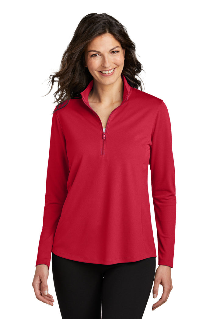 Port Authority® Women's Dry Zone® UV Micro-Mesh 1/4-Zip LK112