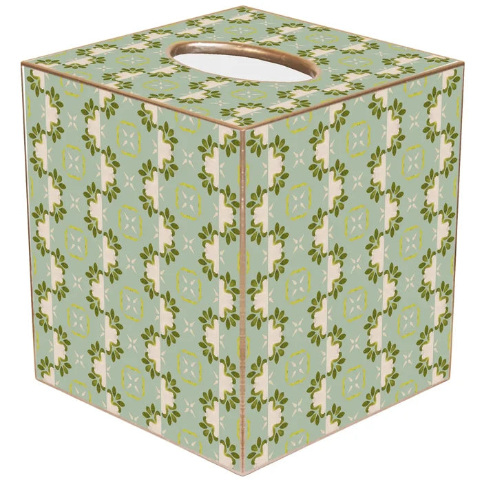 Primrose Blue Tissue Box Cover