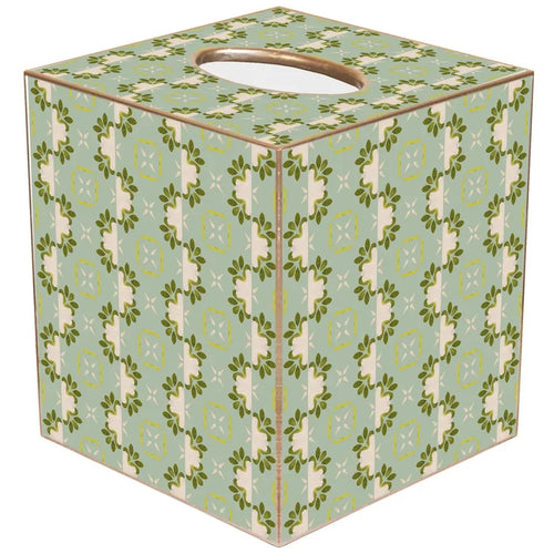 Primrose Blue Tissue Box Cover