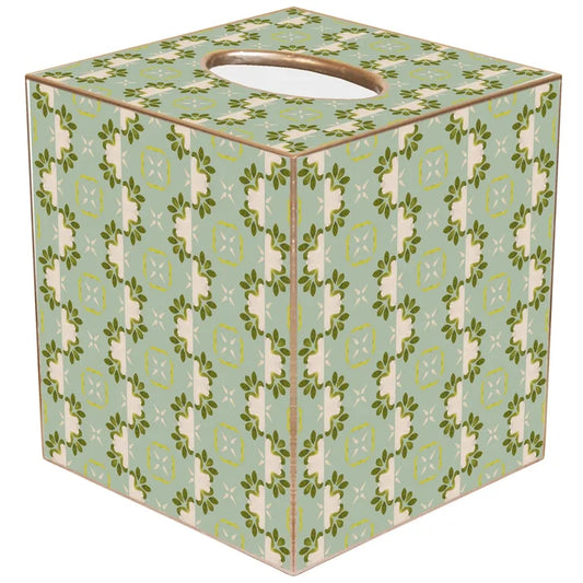 Primrose Blue Tissue Box Cover