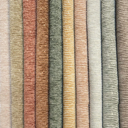 QUINN - CASUAL VIBE CHENILLE JACQUARD UPHOLSTERY FABRIC BY THE YARD
