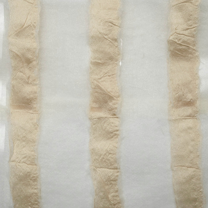 RAFFLES - 110" STRIPED DRAPERY & WINDOW CURTAIN