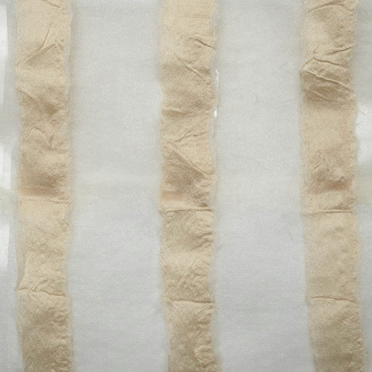 RAFFLES - 110" STRIPED DRAPERY & WINDOW CURTAIN