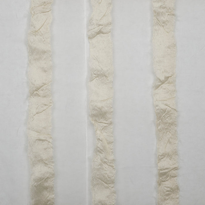 RAFFLES - 110" STRIPED DRAPERY & WINDOW CURTAIN