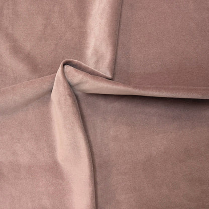 REGAL - BOWIE, 100% COTTON PLAIN VELVET UPHOLSTERY FABRIC BY TH YARD