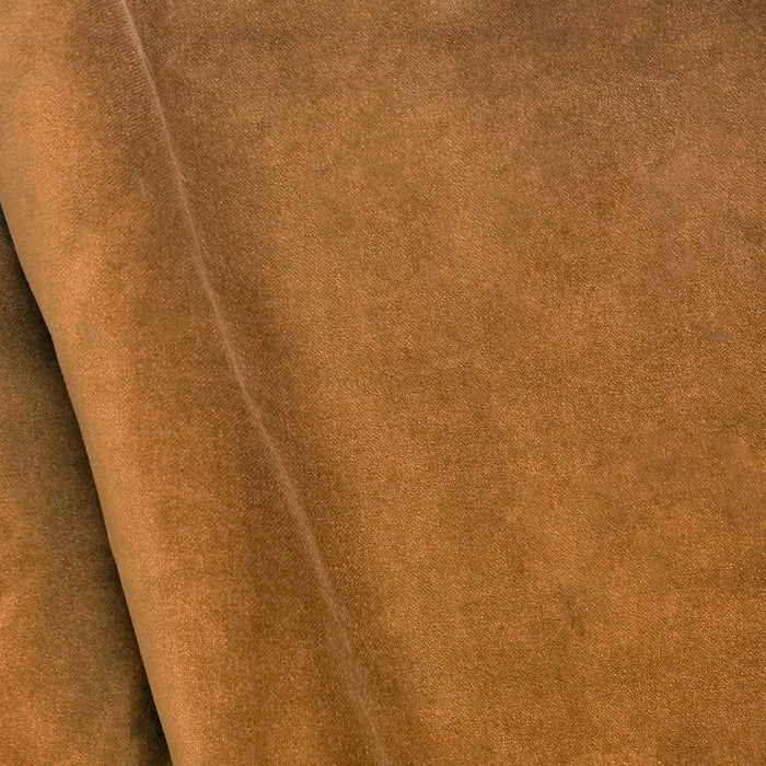 REGAL - BOWIE, 100% COTTON PLAIN VELVET UPHOLSTERY FABRIC BY TH YARD