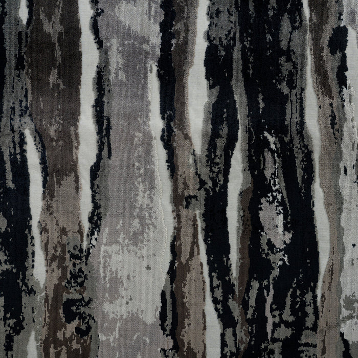 RIO - GEOMETRIC CUT VELVET UPHOLSTERY FABRIC BY THE YARD IN 7 COLORS