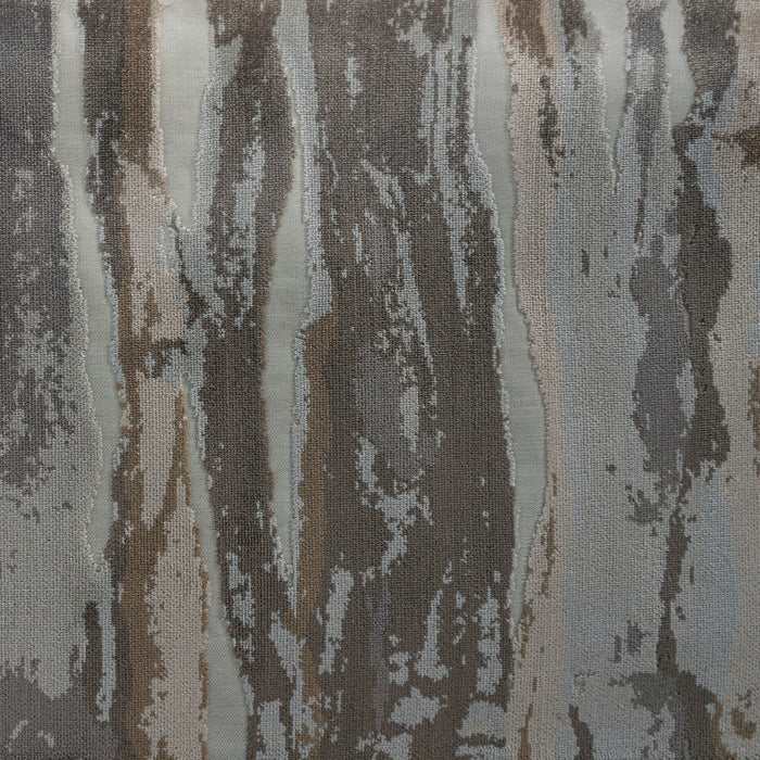 RIO - GEOMETRIC CUT VELVET UPHOLSTERY FABRIC BY THE YARD IN 7 COLORS