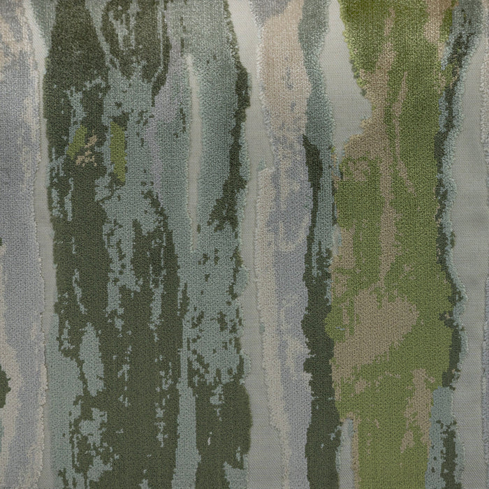 RIO - GEOMETRIC CUT VELVET UPHOLSTERY FABRIC BY THE YARD IN 7 COLORS