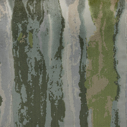 RIO - GEOMETRIC CUT VELVET UPHOLSTERY FABRIC BY THE YARD IN 7 COLORS