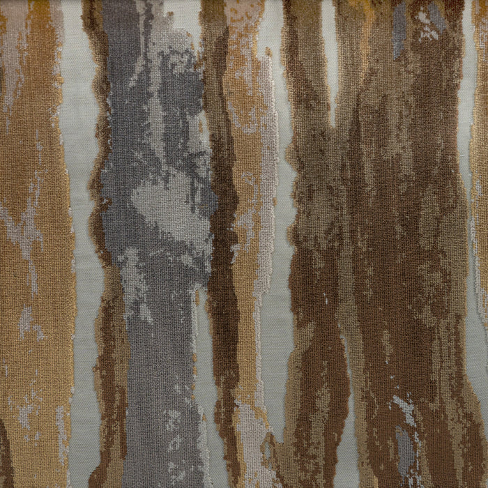RIO - GEOMETRIC CUT VELVET UPHOLSTERY FABRIC BY THE YARD IN 7 COLORS