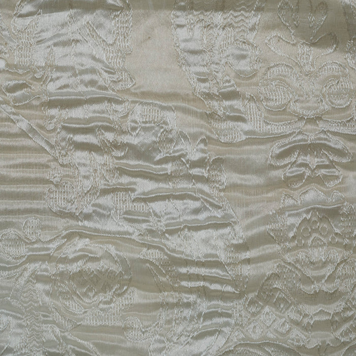 RITZ - 110" ORGANZA STYLISH CRUSHED  DRAPERY & WINDOW CURTAIN
