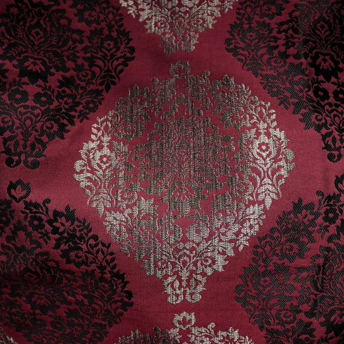 Rouge - Jacquard Damask Designer Pattern Home Decor by the Yard