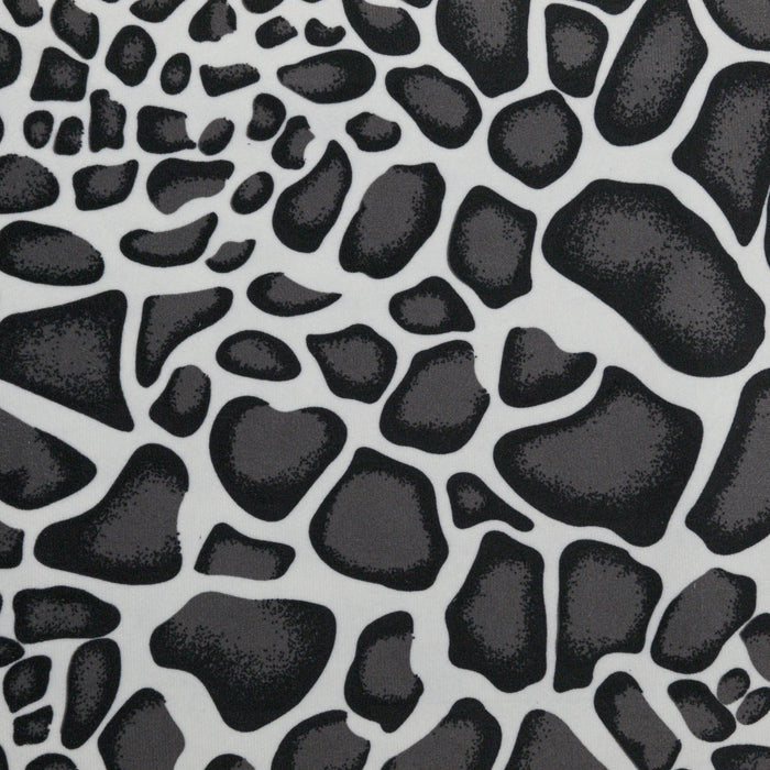 SAFARI - GIRAFFE, LA ZOO SHORT PILE VELVET DRAPERY AND UPHOLSTERY FABRIC BY THE YARD