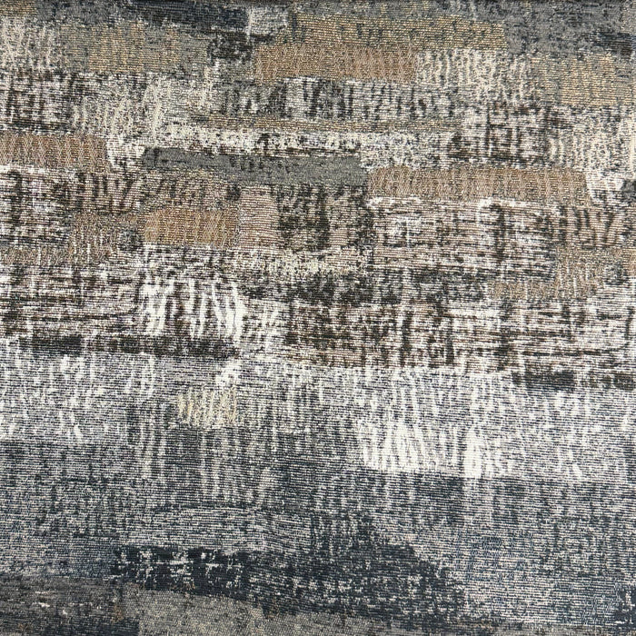 SASHIKO - LANDSCAPE CONTEMPORARY JACQUARD UPHOLSTERY FABRIC BY THE YARD