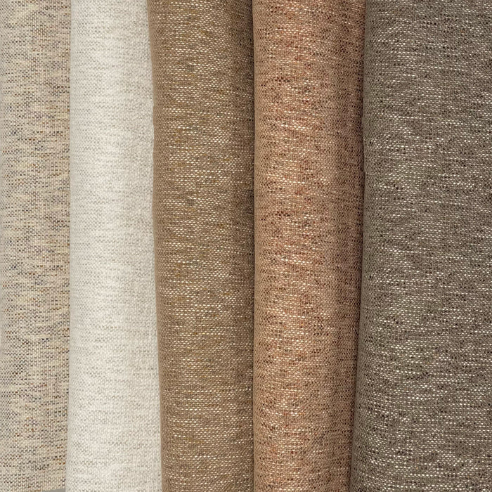 SELMA - MULTI TONAL PLAIN TEXTURED UPHOLSTERY FABRIC BY THE YARD