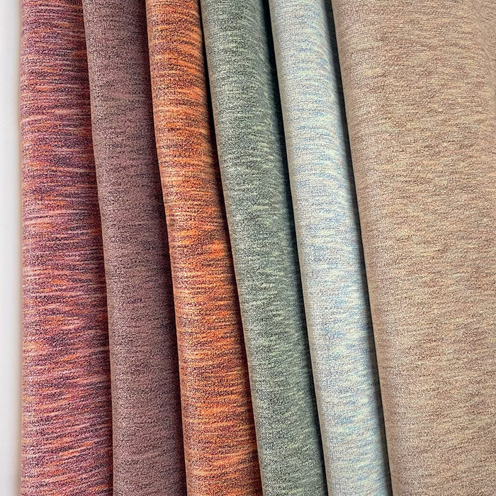 SHIKA - MULTI TONAL WOVEN VELVET UPHOLSTERY FABRIC BY THE YARD