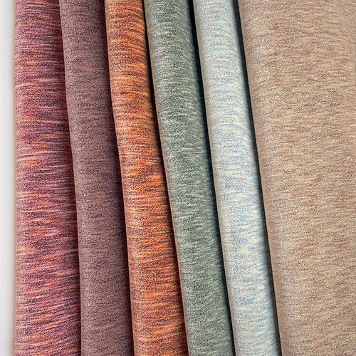 SHIKA - MULTI TONAL WOVEN VELVET UPHOLSTERY FABRIC BY THE YARD