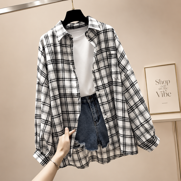 SIMPLE CHECK SHIRT