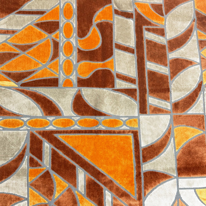 SINATRA - CUT VELVET UPHOLSTERY FABRIC BY THE YARD