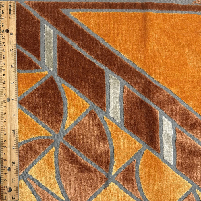 SINATRA - CUT VELVET UPHOLSTERY FABRIC BY THE YARD