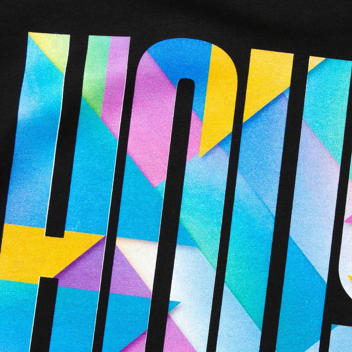 Solstice Higher House Front Print - Tank Tshirt - Black