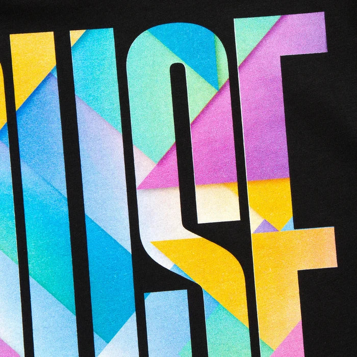 Solstice Higher House Front Print - Tank Tshirt - Black