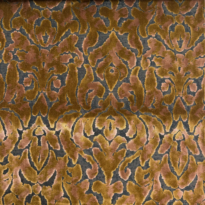 SOPHIA – Damask Cut Velvet Upholstery Fabric By The Yard